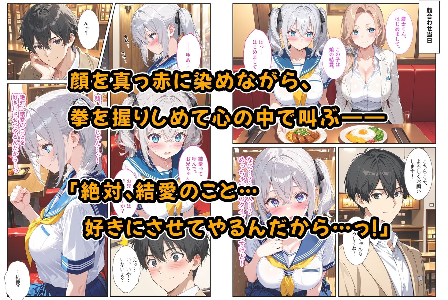 義妹ができたら幼馴染が嫉妬爆発！〜義妹と幼馴染のW爆乳ハーレム中出しセックス〜 サンプル3ページ目