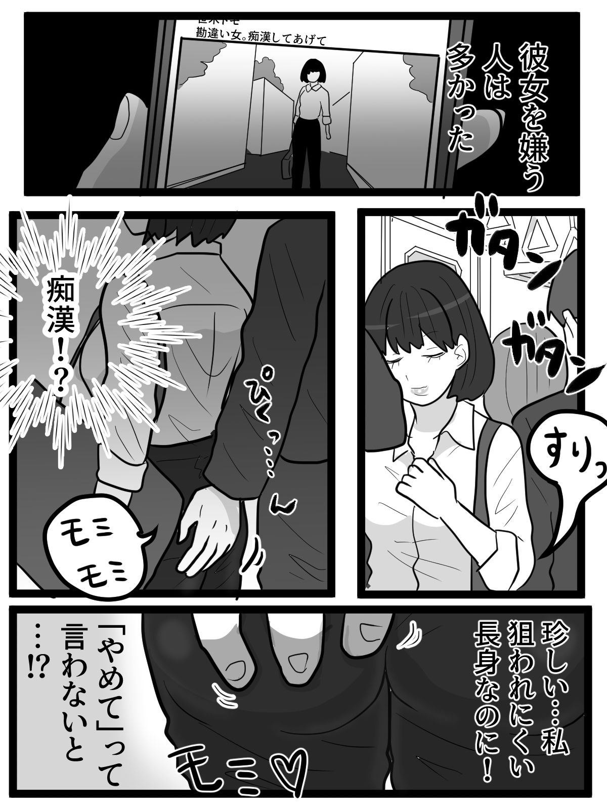 自称「王子」の自サバ女を公共の場でイカせてみた サンプル3ページ目