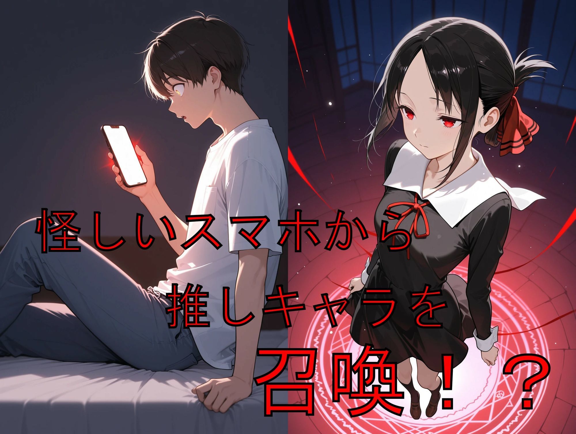 推しキャラ召喚した俺！  高飛車な美少女を犯しつくす！  〜四〇  かぐや〜ver サンプル1ページ目
