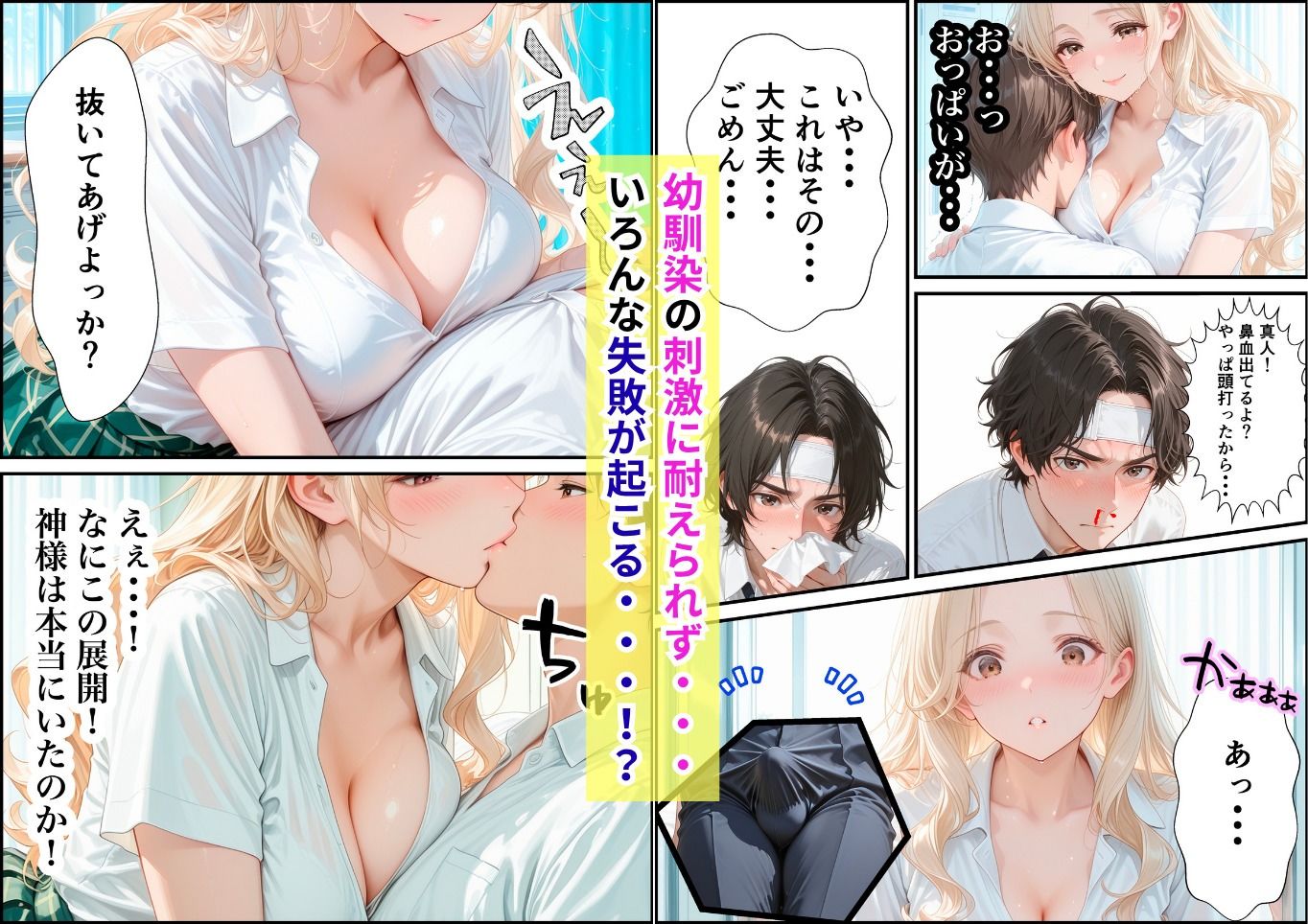 オタクだった幼馴染がいつの間にかビッチになっていたので、俺の童貞を卒業させてくれた サンプル2ページ目