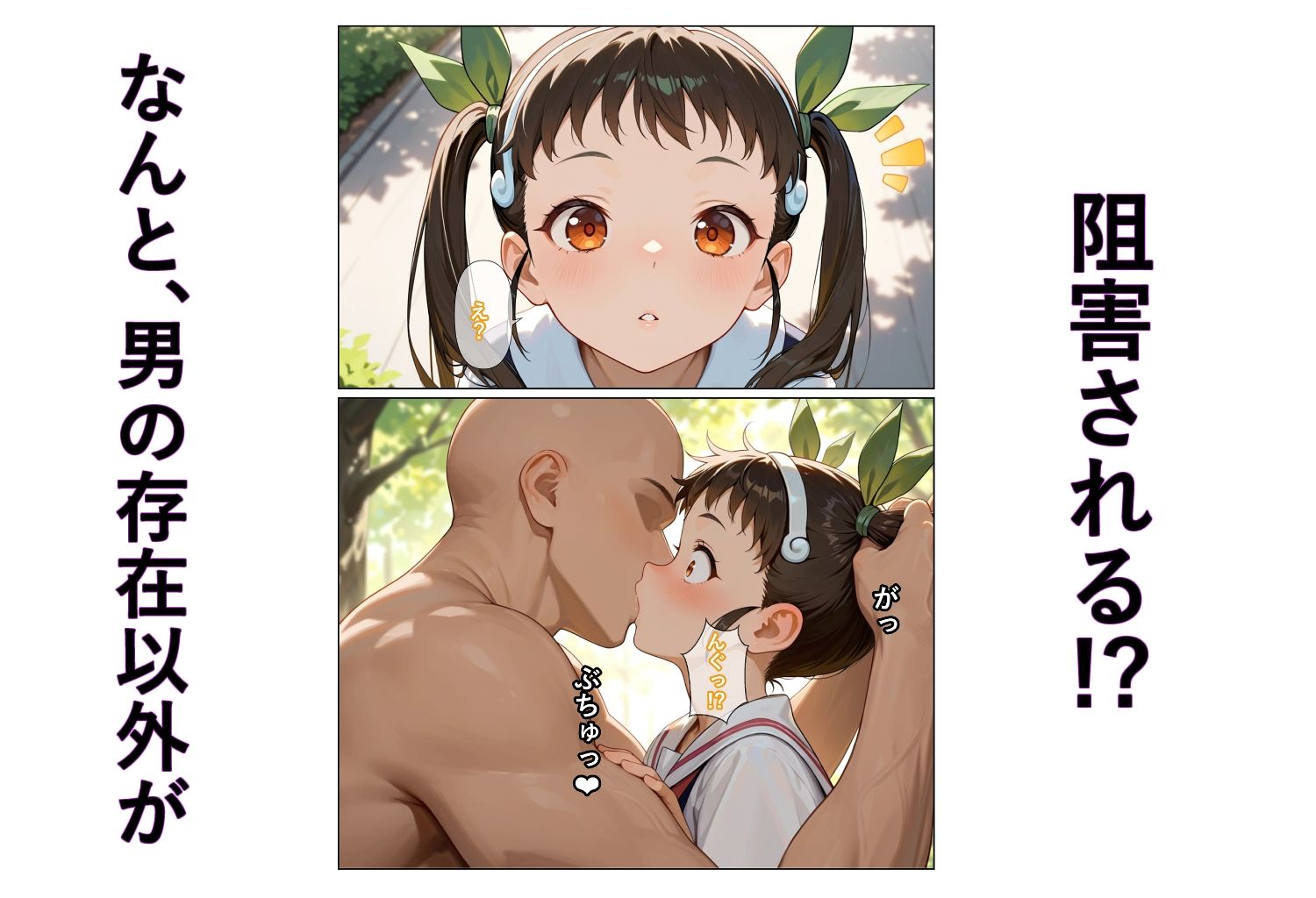 犯物語_認識阻害ノ怪異 参 サンプル2ページ目