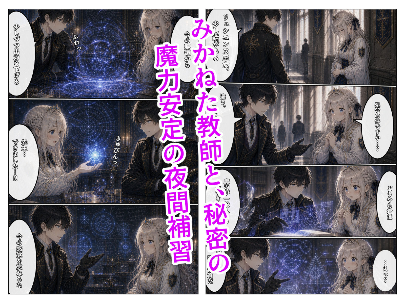 落ちこぼれ王女の秘密補習 サンプル2ページ目