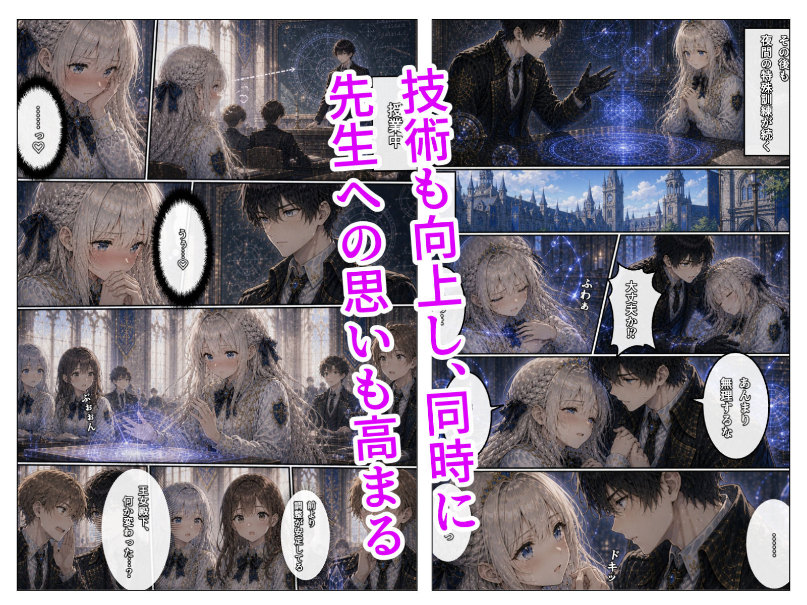 落ちこぼれ王女の秘密補習 サンプル3ページ目