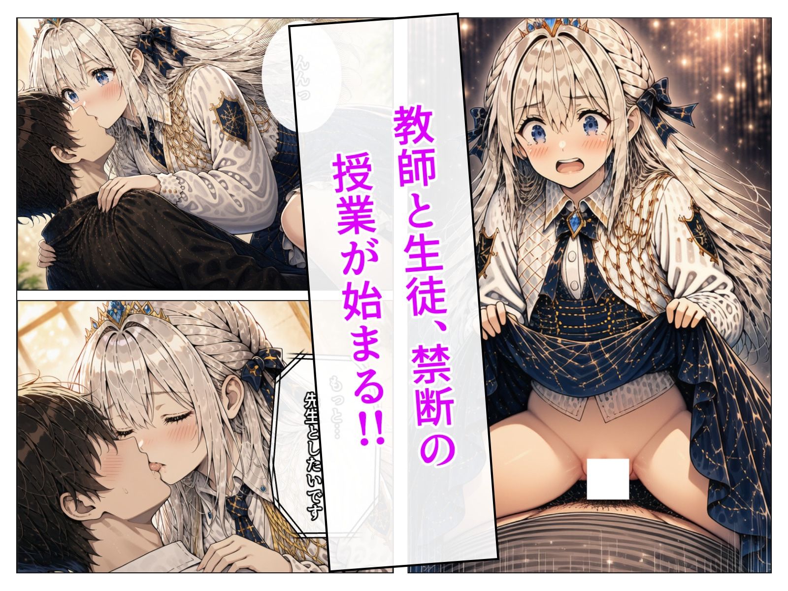 落ちこぼれ王女の秘密補習 サンプル5ページ目
