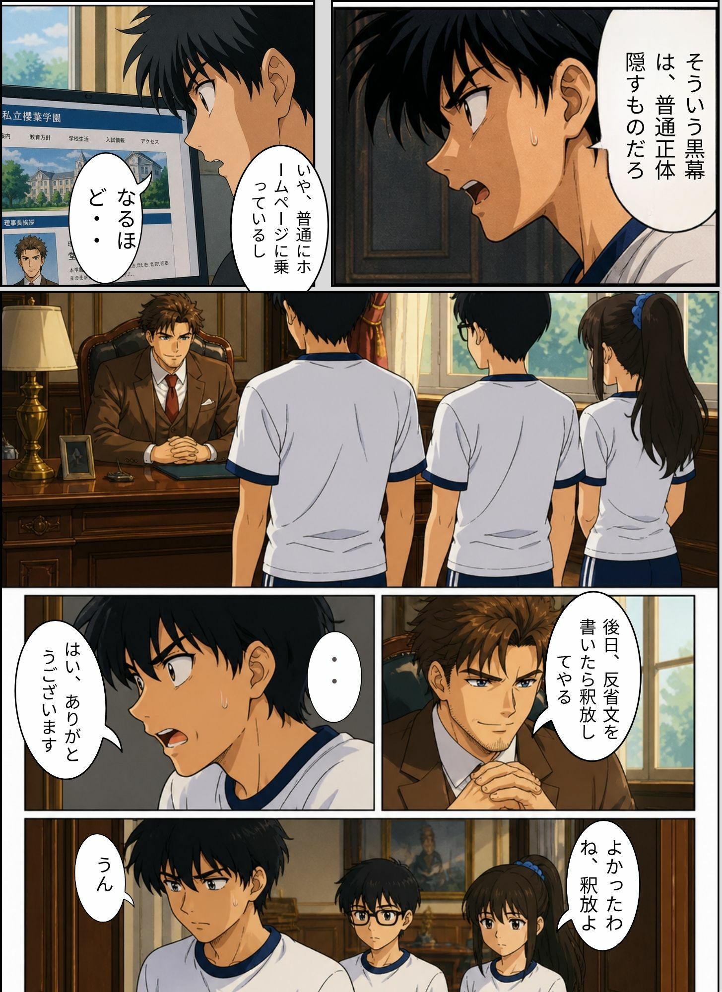 ときめきハーレム学園へようこそ2 サンプル2ページ目