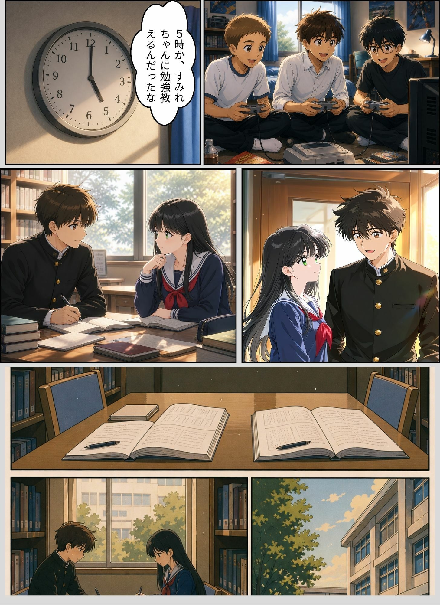 ときめきハーレム学園へようこそ2 サンプル6ページ目