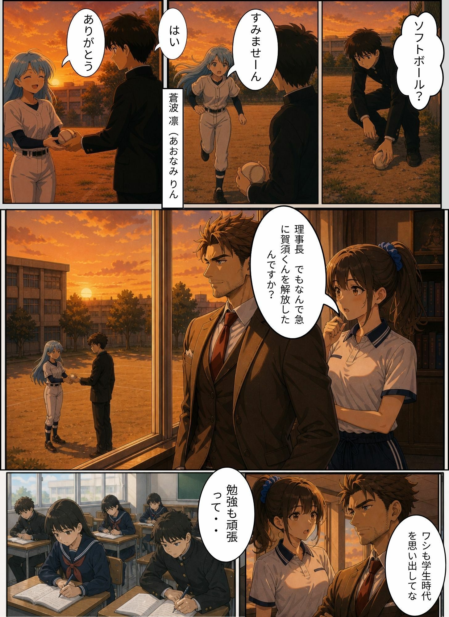 ときめきハーレム学園へようこそ2 サンプル8ページ目