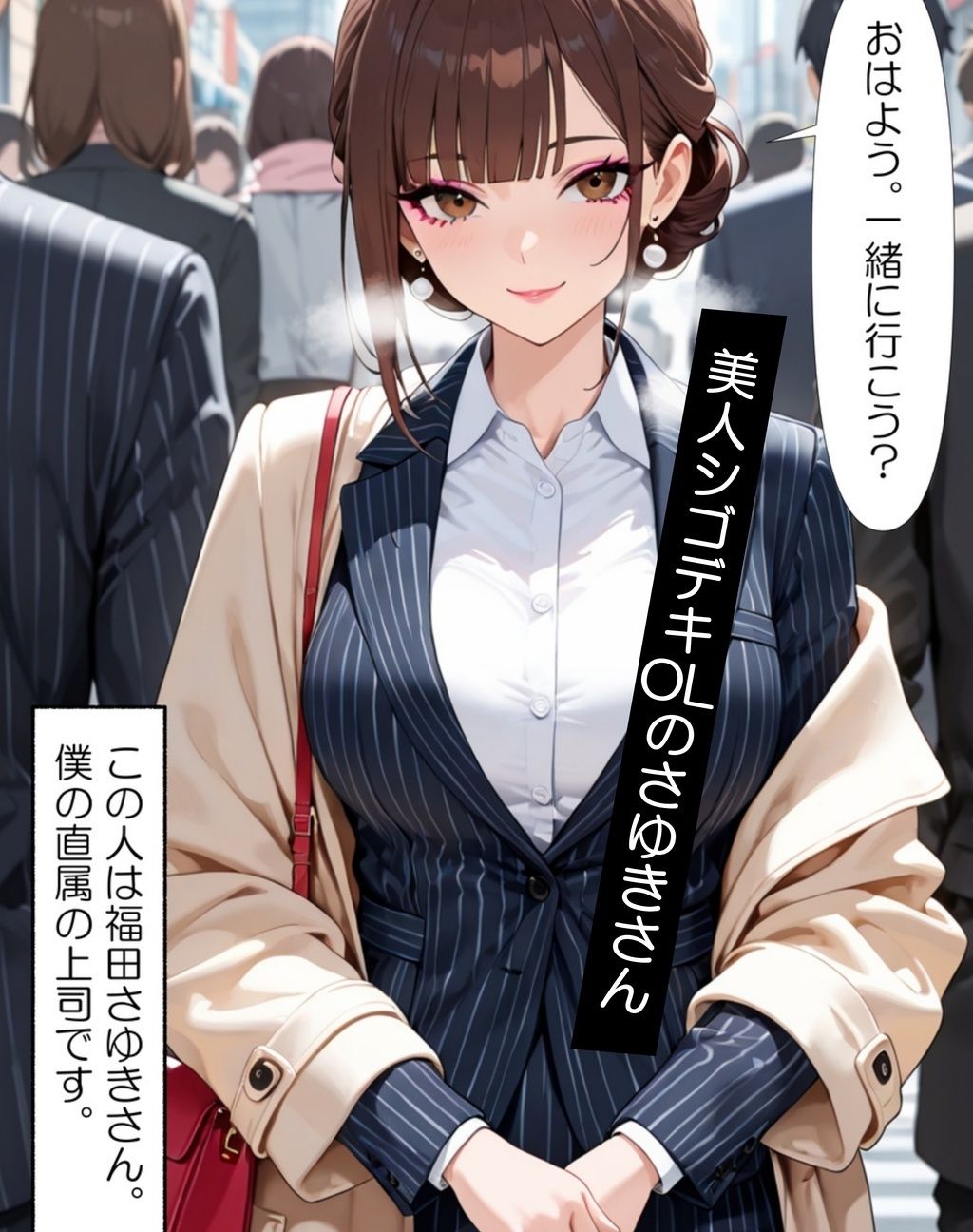 美人シゴデキOLが仕事できない若手を指導した結果…わたしのカラダを覚えさせちゃった話 サンプル1ページ目