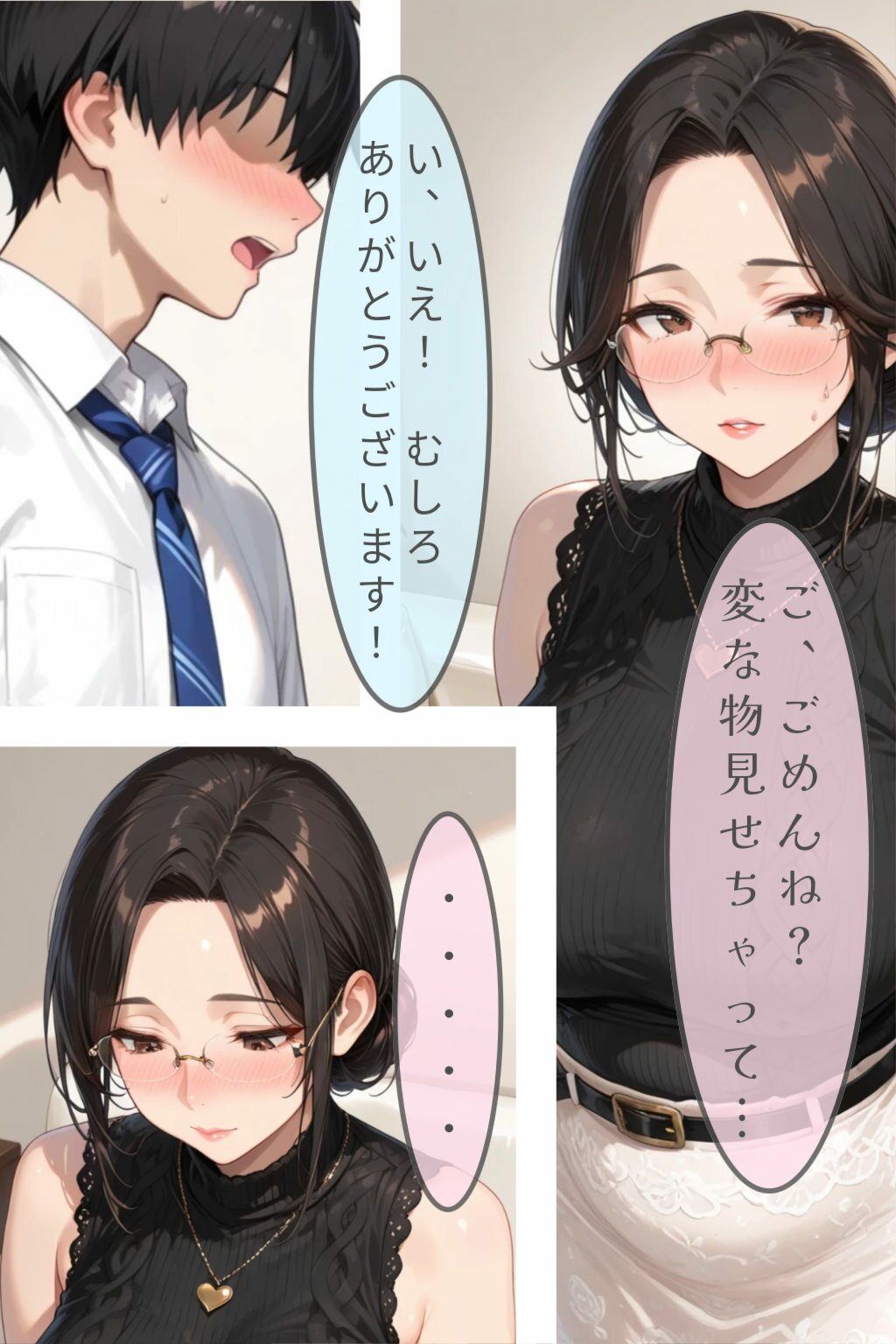 友達の母と僕だけの秘密 サンプル4ページ目