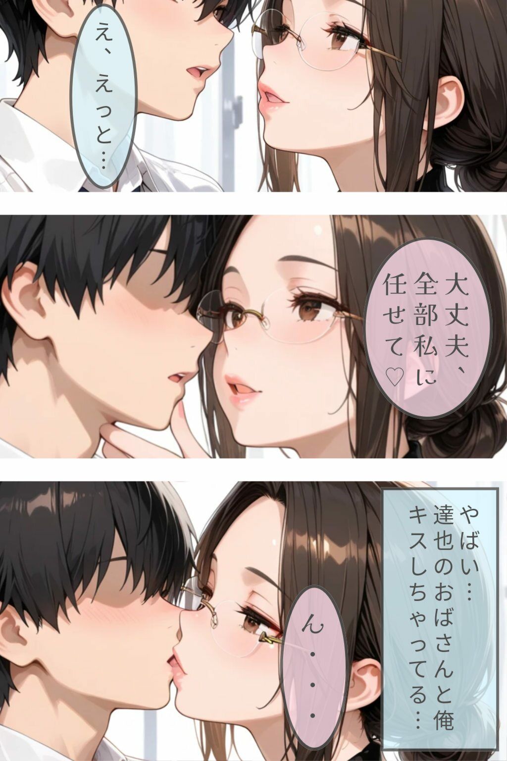 友達の母と僕だけの秘密 サンプル8ページ目