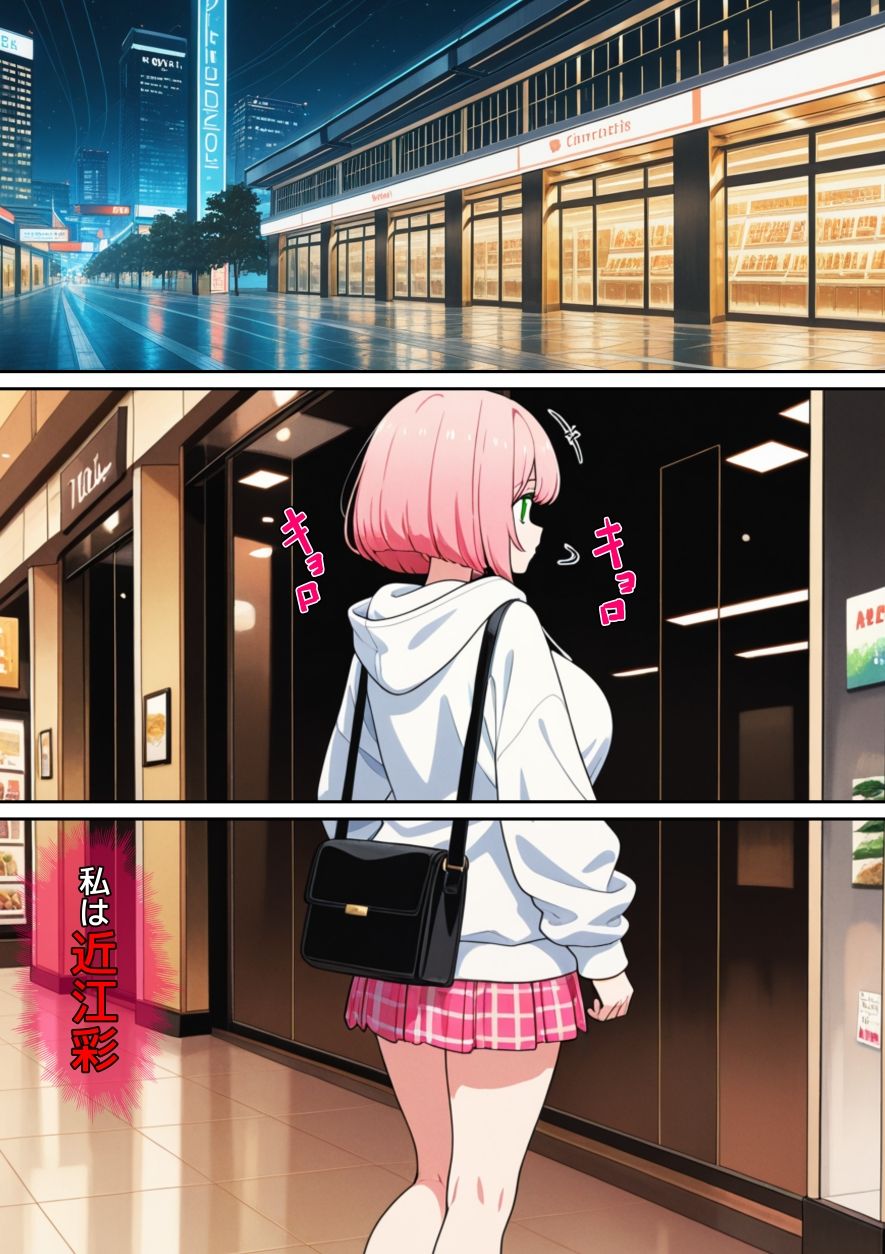 【漫画】万引きギャルを壊した話 サンプル1ページ目