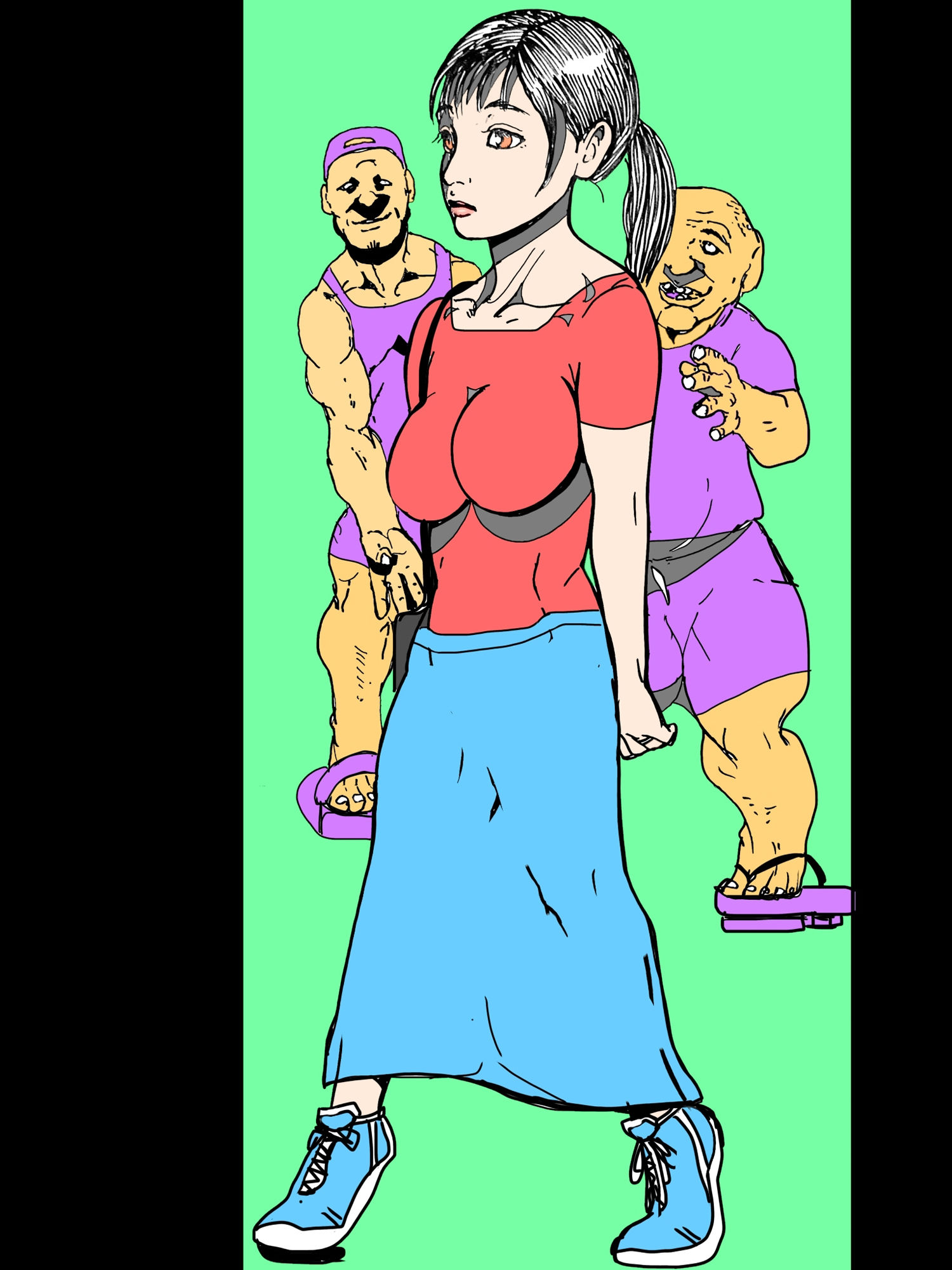 仲良し親子は女好き サンプル1ページ目
