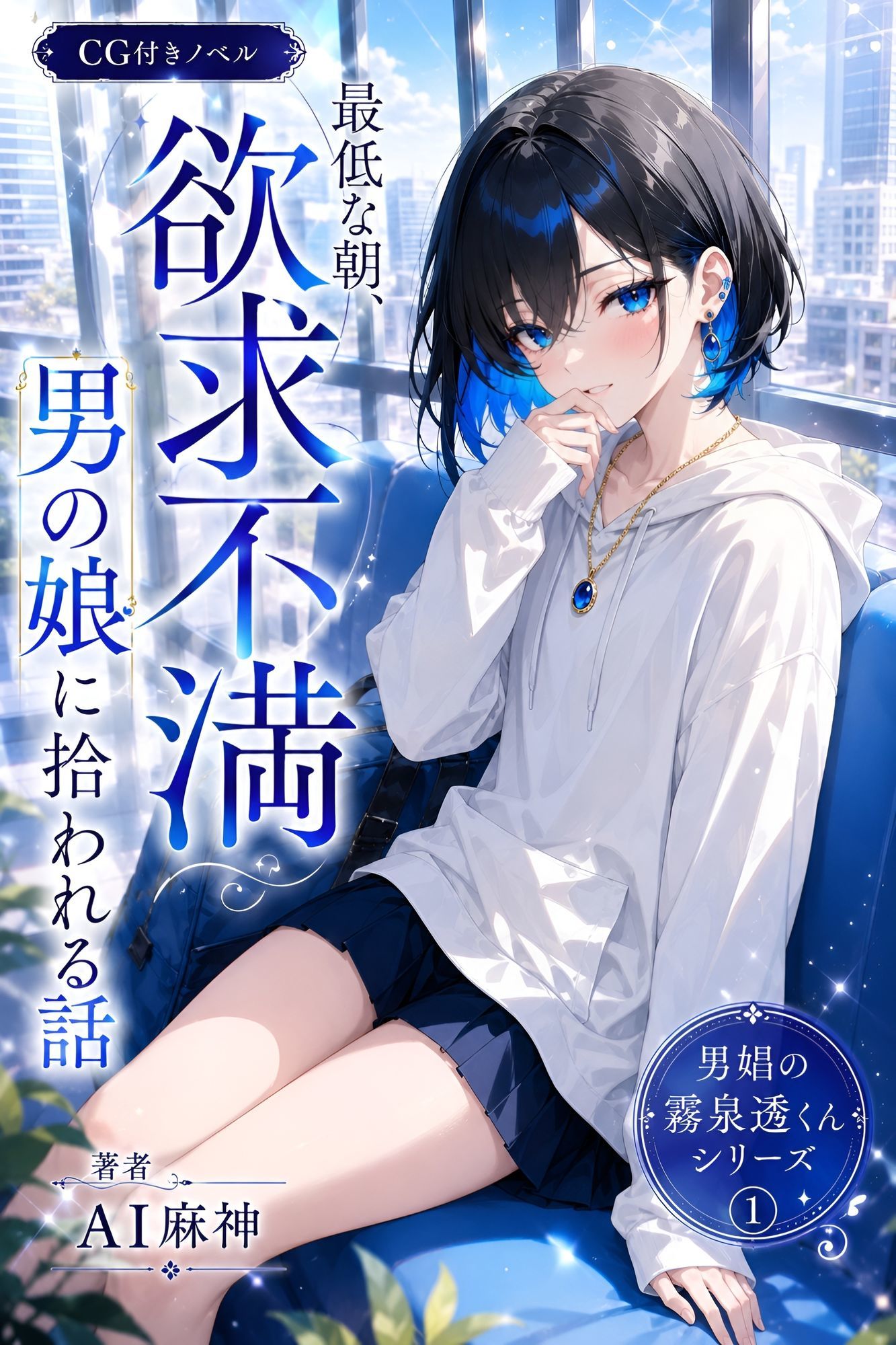 最低な朝、欲求不満男の娘に拾われる話【霧泉透くんシリーズ】 サンプル1ページ目