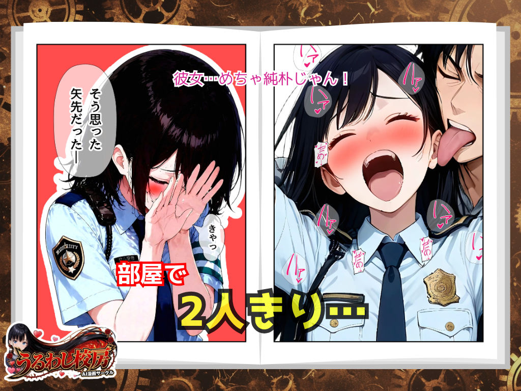 逮捕されても搾精ドールの女性警官に種付けするまで終わらない サンプル2ページ目