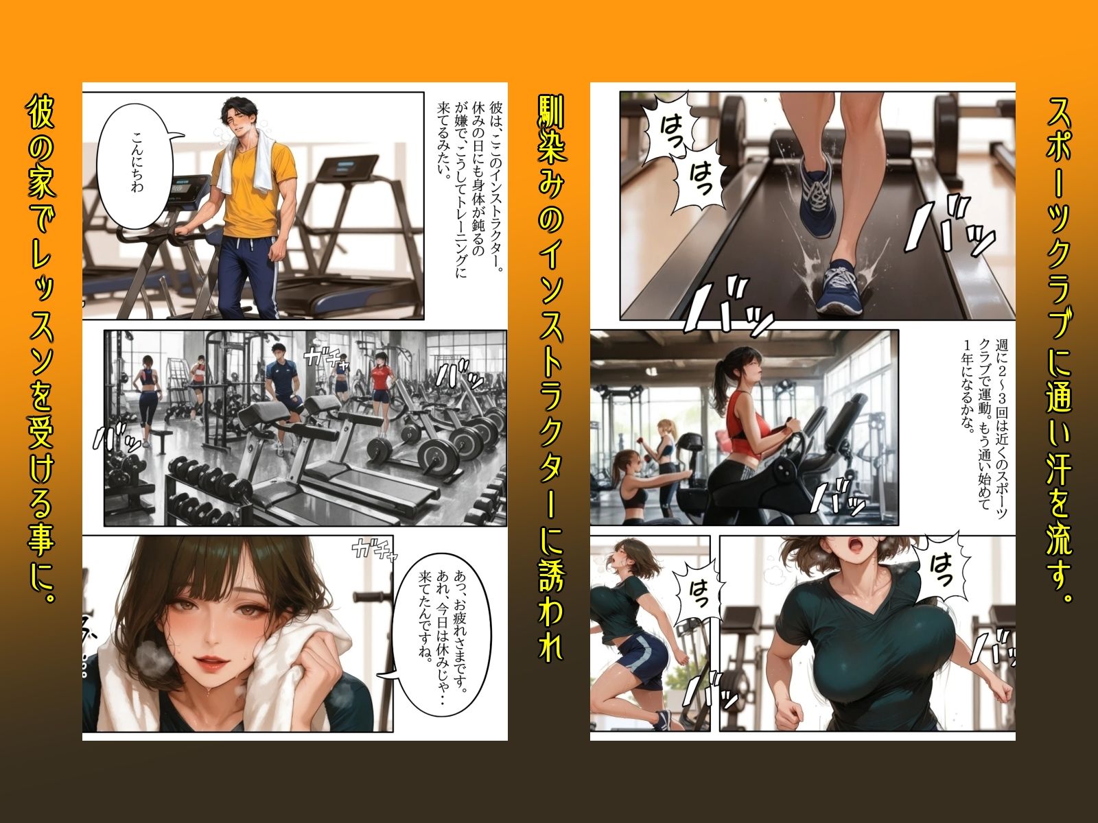 欲求不満な昼間の熟女は男の誘いを拒まない2 サンプル1ページ目