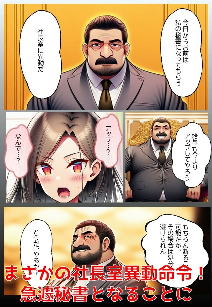 秘書の陥落 サンプル6ページ目