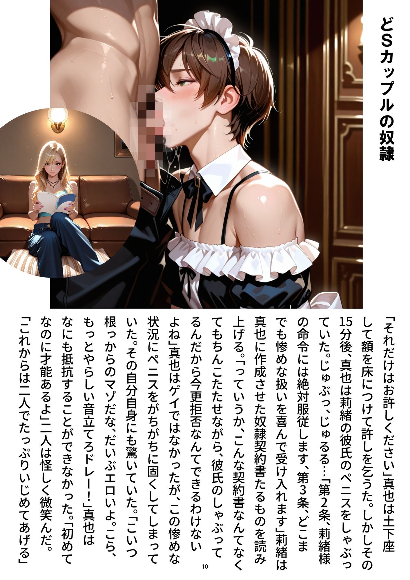 ご主人様の日常 僕は彼女の下僕です  〜S女性に支配される女装M男の主従生活〜  VOL.2 サンプル3ページ目