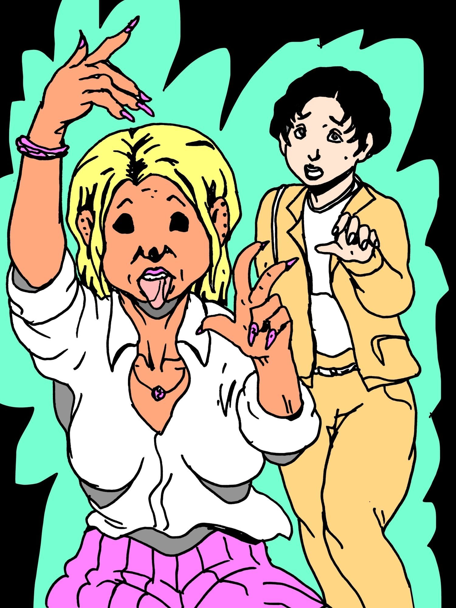 娘の尻拭いでオナニーさせられる人妻 サンプル1ページ目
