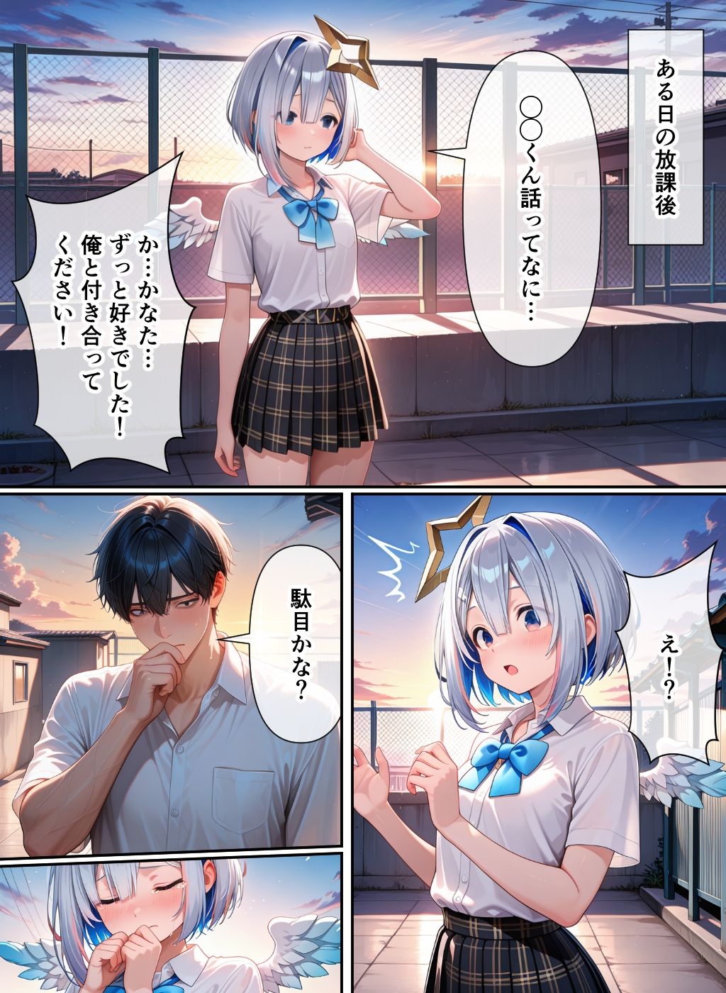 彼女の親友とエッチしちゃう話（雪●ラ●ィ、天●か●た） サンプル1ページ目