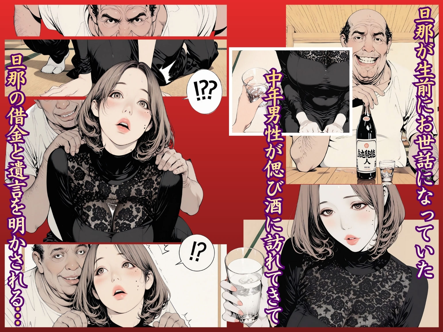 艶聞流儀 01話 サンプル2ページ目