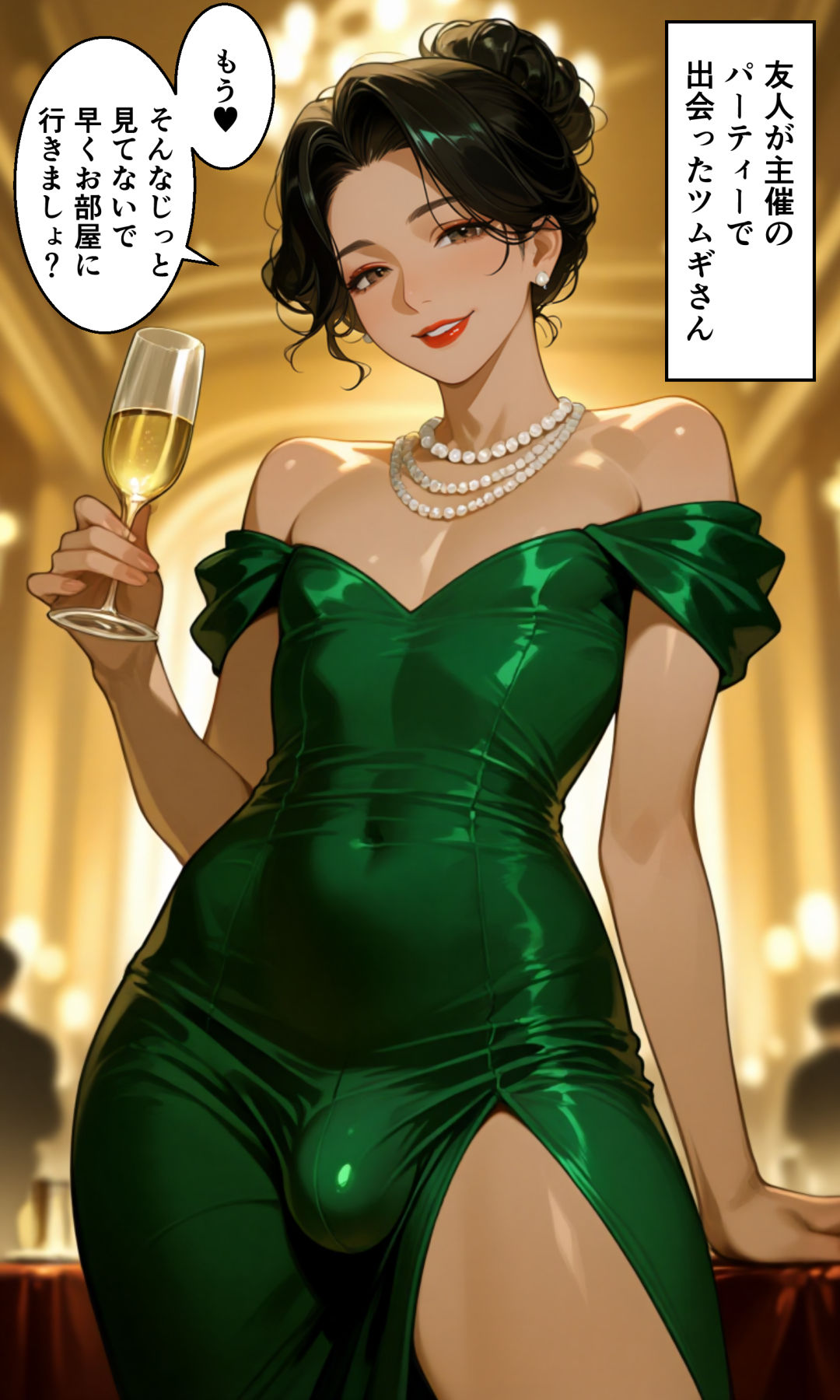 パーティーで出会った美しい人妻が男だったのでホモセックスしまくった♂ サンプル5ページ目