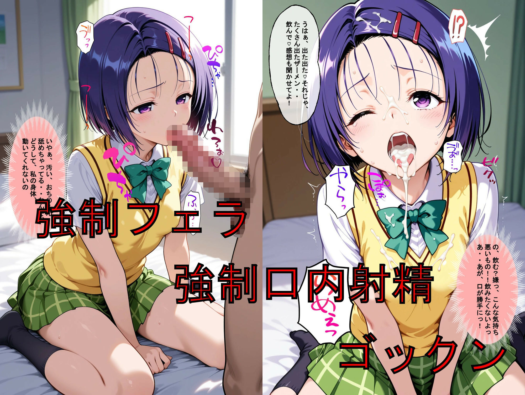 推しキャラ召喚した俺！容姿端麗な美少女を犯しつくす！ 〜西連〇  春菜〜ver サンプル3ページ目