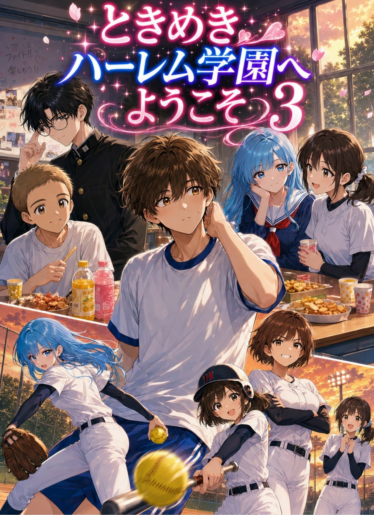 ときめきハーレム学園へようこそ3 サンプル1ページ目