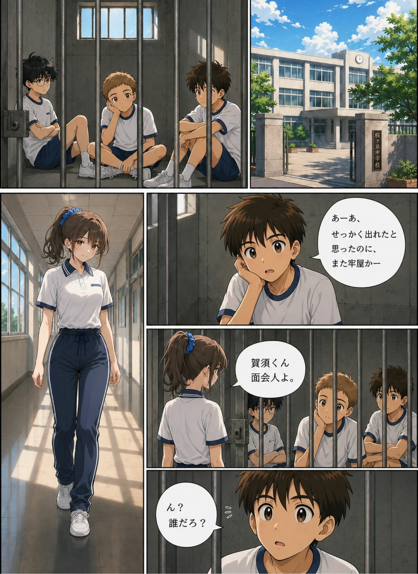 ときめきハーレム学園へようこそ3 サンプル2ページ目