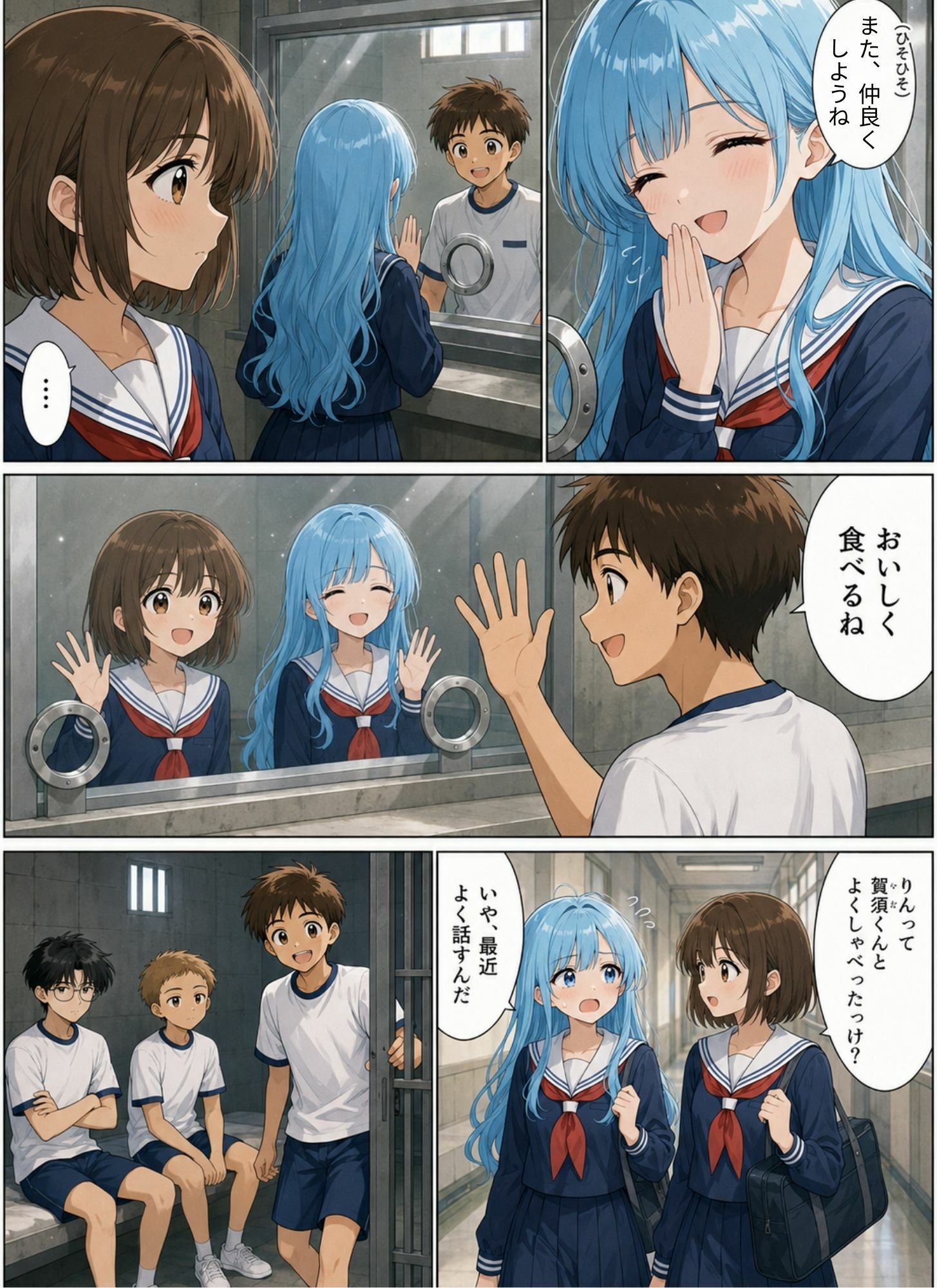 ときめきハーレム学園へようこそ3 サンプル4ページ目