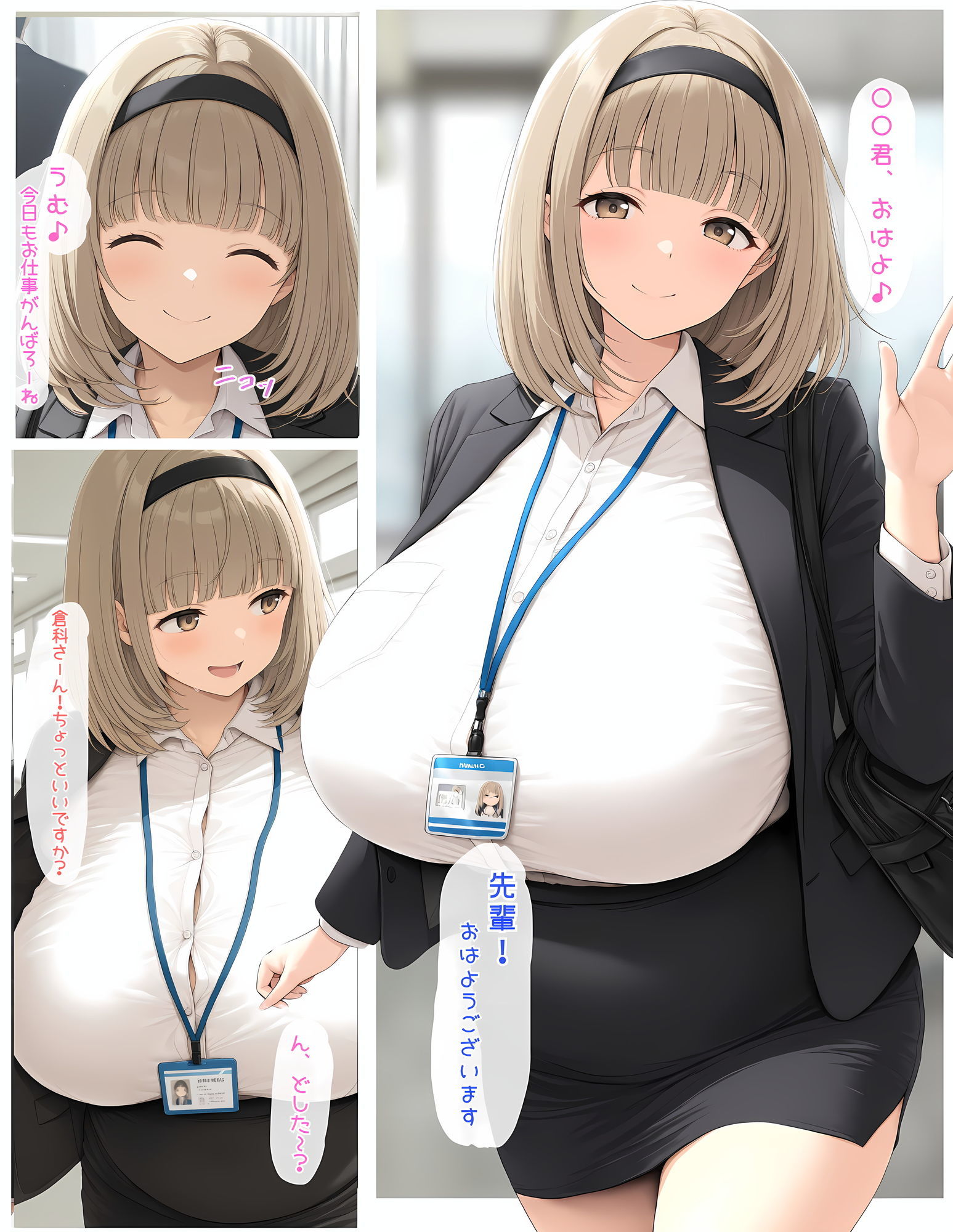 童貞の俺が爆乳先輩にお持ち帰りされる漫画。 サンプル4ページ目