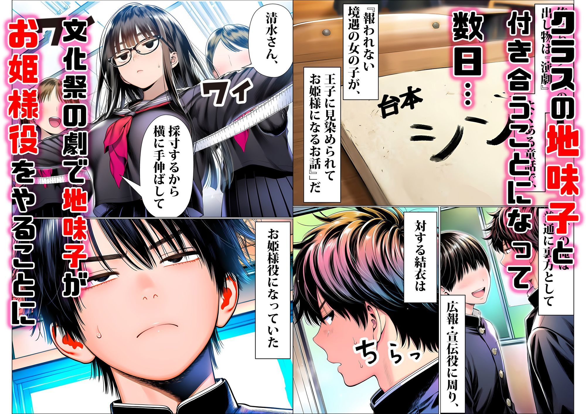 罰ゲームで地味ブスに嘘告白したら、孕ませちゃって結婚することになった2 サンプル1ページ目
