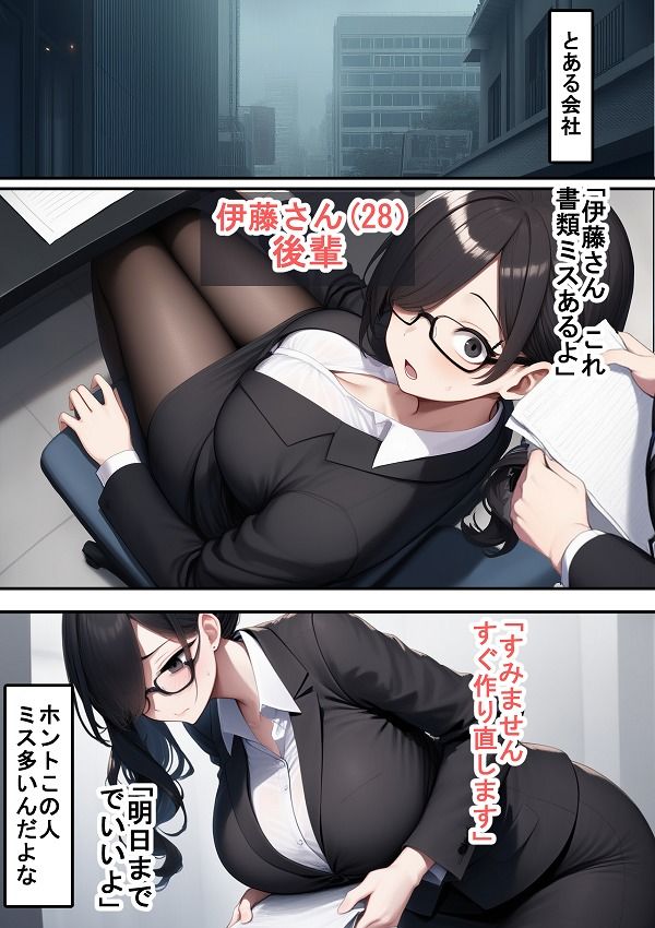 会社の後輩を（33）でリリースした結果 サンプル1ページ目