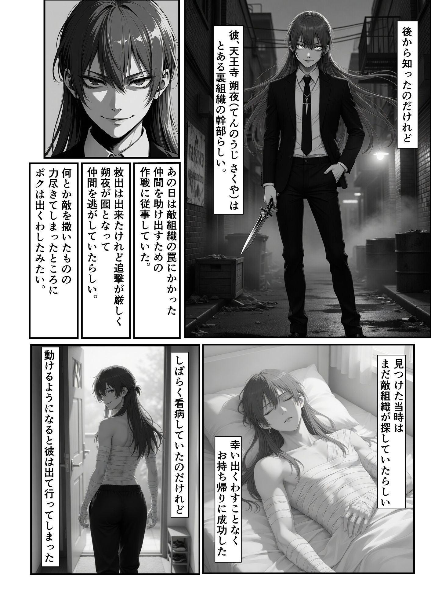 不良少年を拾ったら嫁になった件 サンプル3ページ目