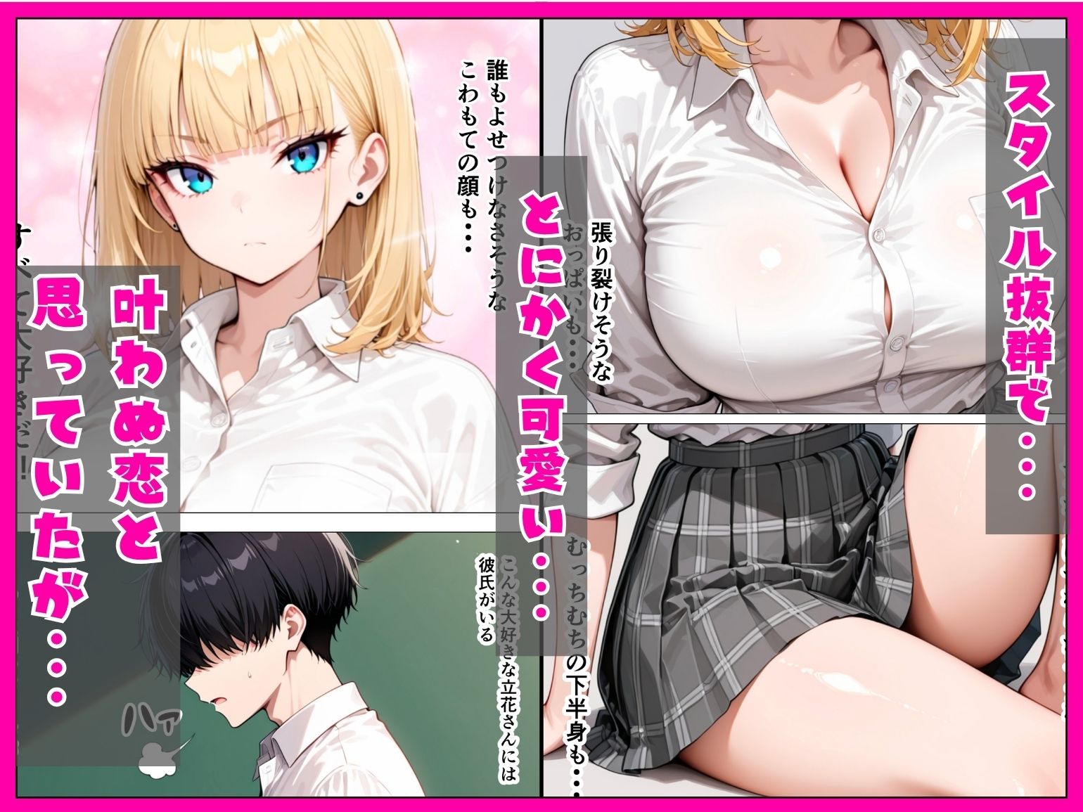 童貞陰キャの僕が一軍ギャルと甘々中出しセックスした話 サンプル2ページ目