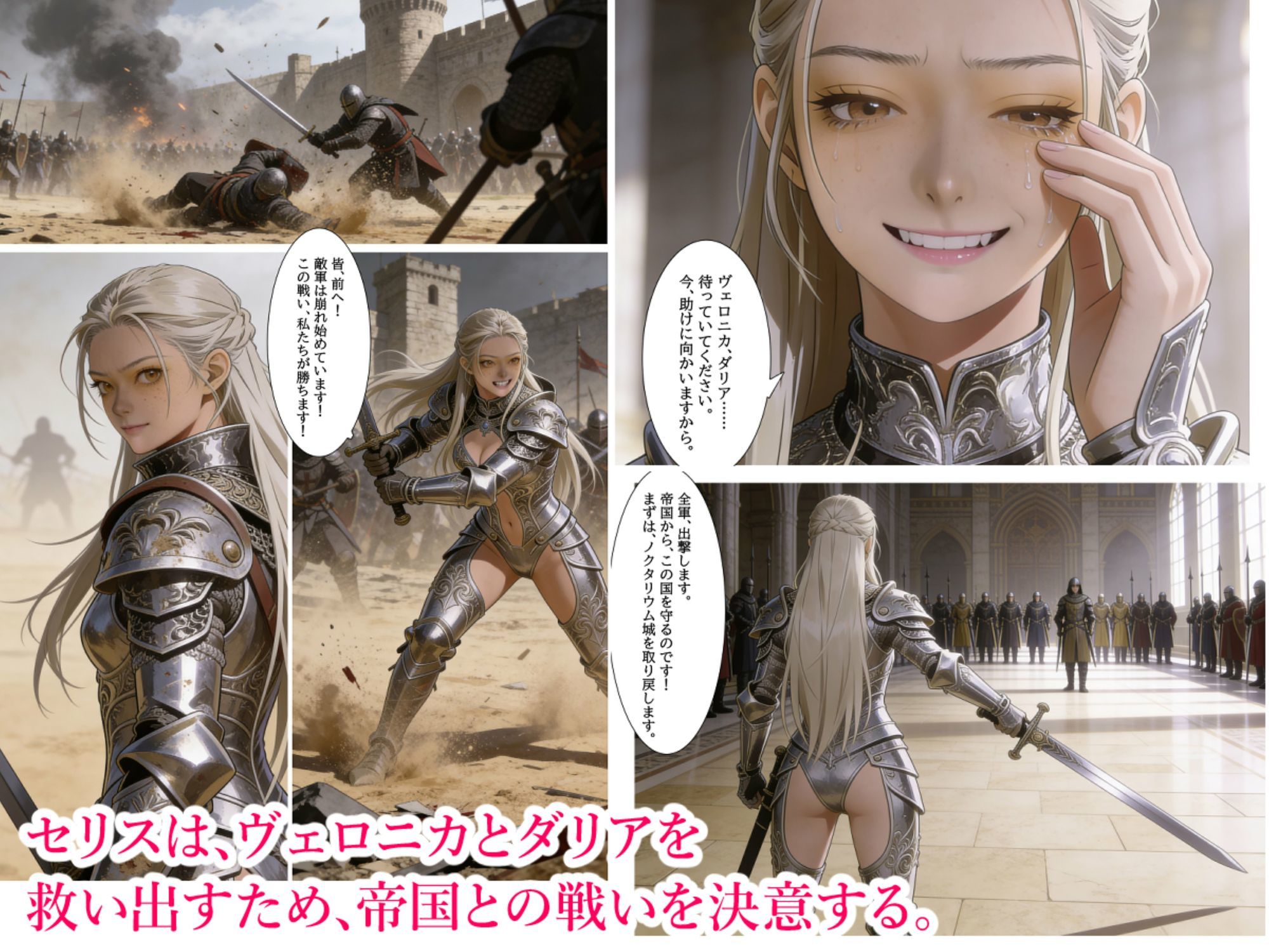 3戦姫、堕ちる サンプル7ページ目