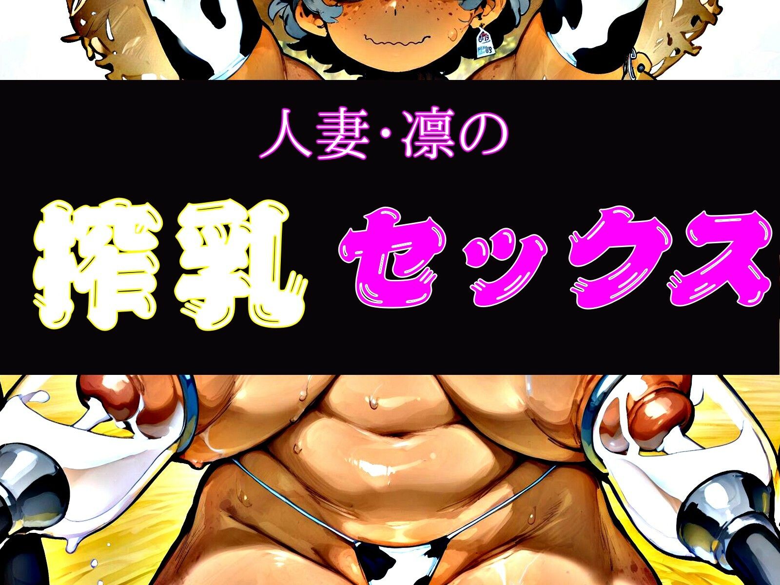 人妻・凛の搾乳セックス サンプル1ページ目