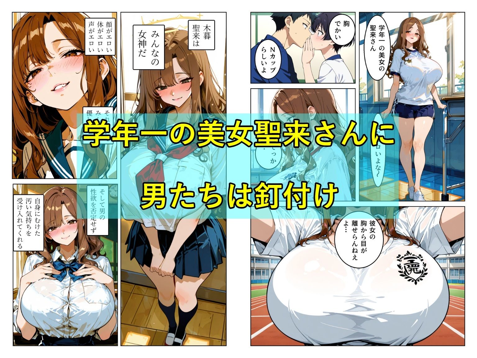 男の子はみ〜んな愛してあげる誰でも愛する聖来さん サンプル1ページ目
