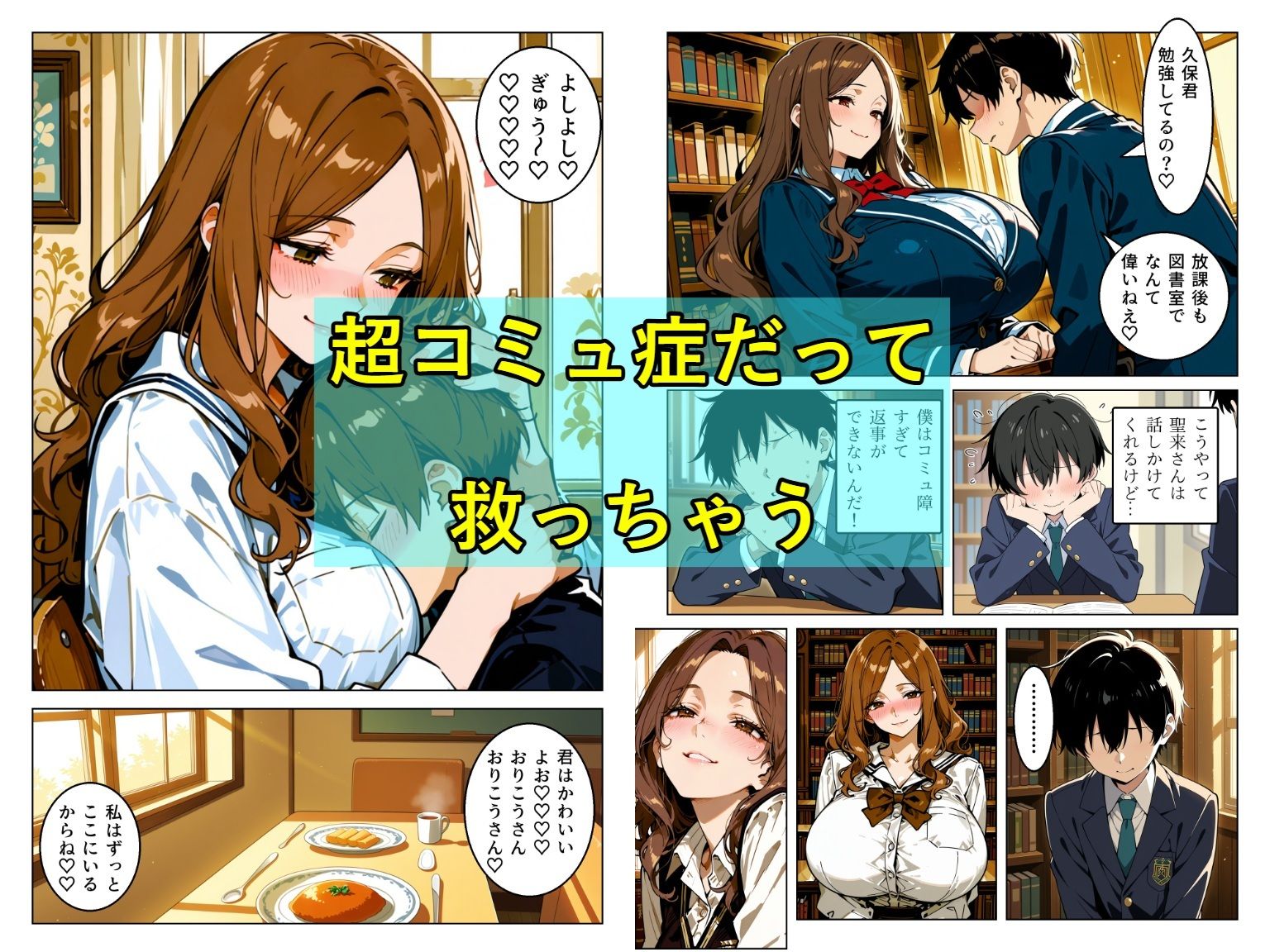男の子はみ〜んな愛してあげる誰でも愛する聖来さん サンプル9ページ目