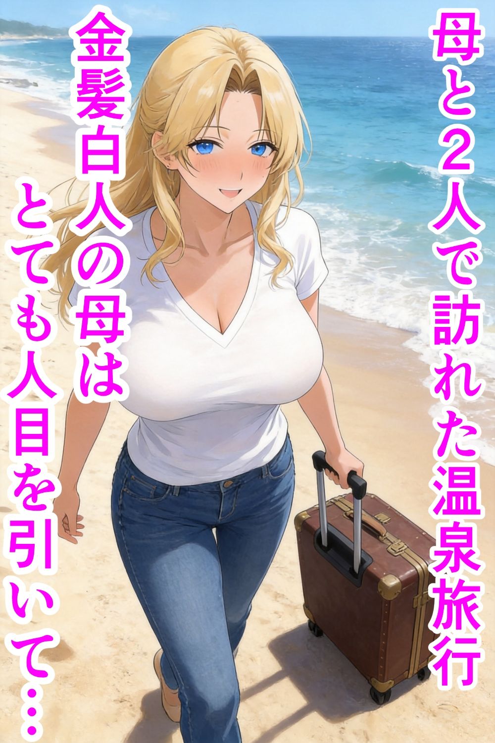Mother…爆乳ブロンド白人ママ托卵受精温泉旅行 サンプル2ページ目