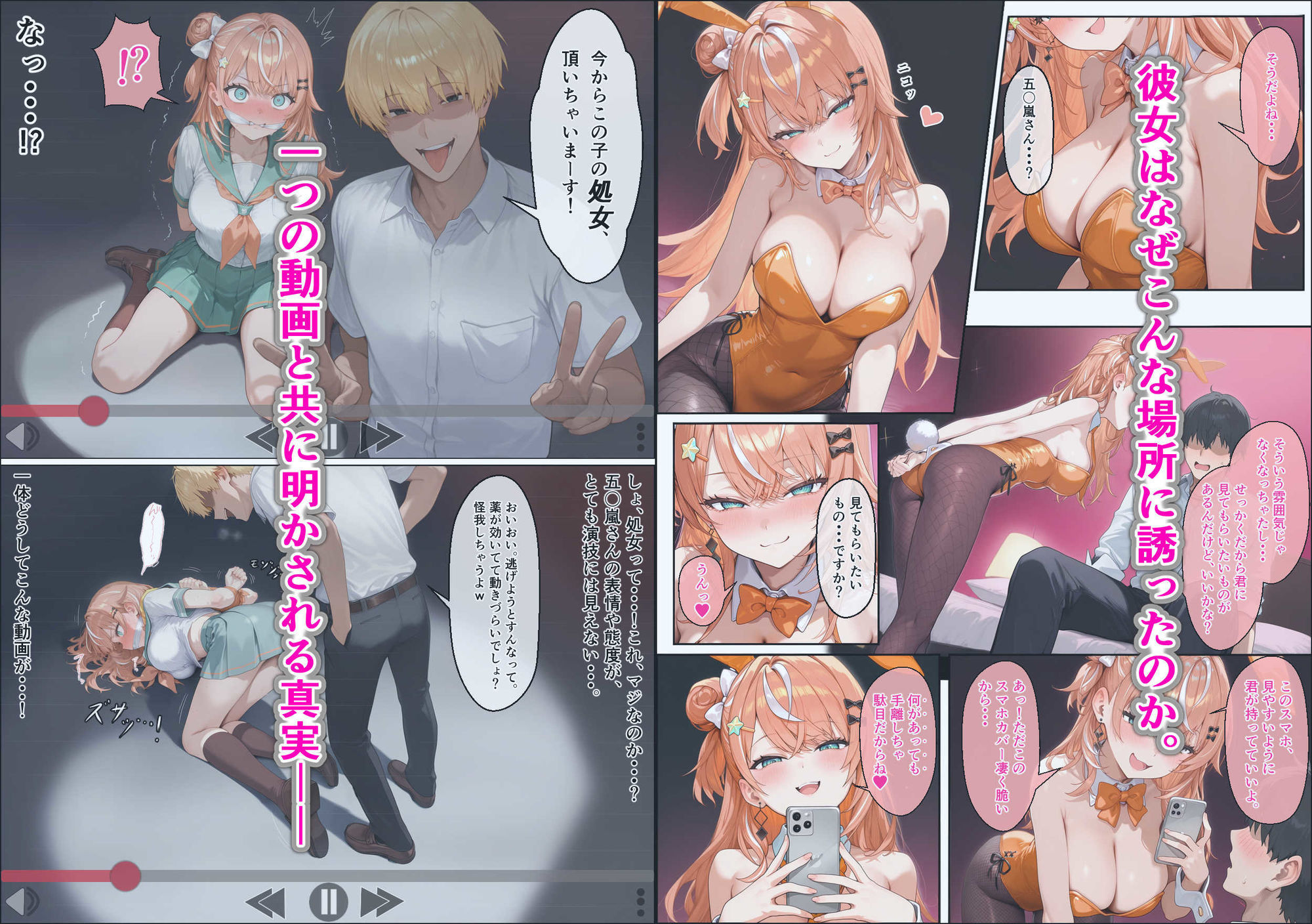 に〇さんじ学園祭 裏バニー喫茶へようこそ！ 後編 サンプル6ページ目