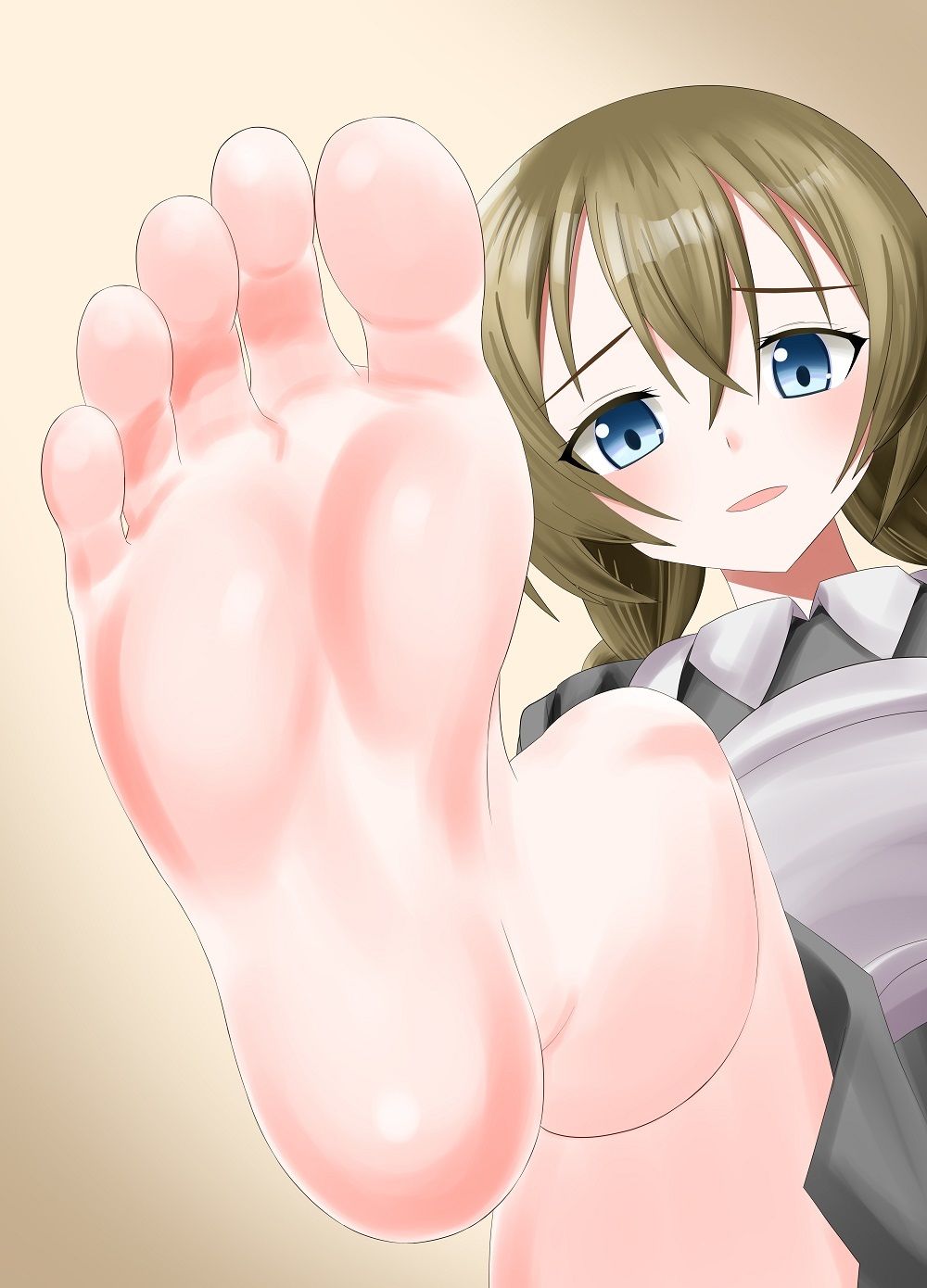小さくなってメイドに踏んでもらう話 サンプル5ページ目