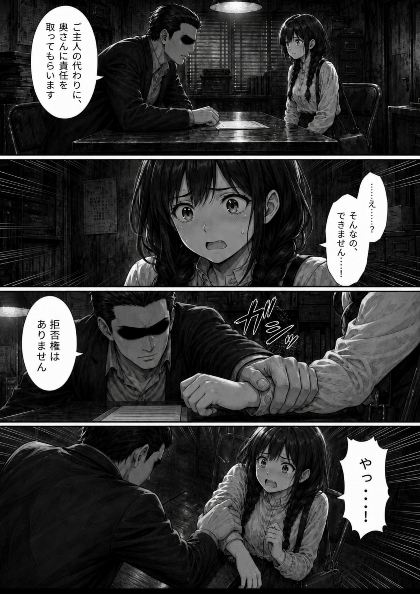 僕の妻が借金取りに堕とされるまで サンプル5ページ目