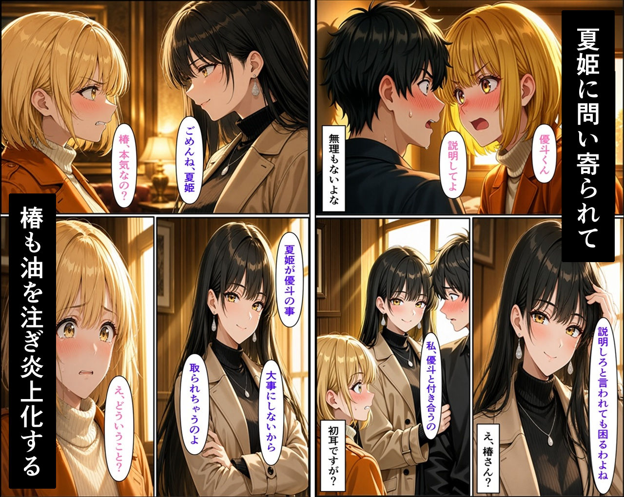 無防備すぎる同級生に、理性が追いつかなかった話 第12話「親友の想い」 サンプル1ページ目