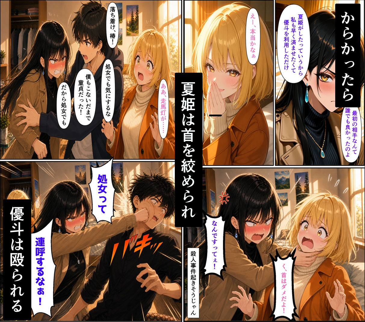 無防備すぎる同級生に、理性が追いつかなかった話 第12話「親友の想い」 サンプル3ページ目
