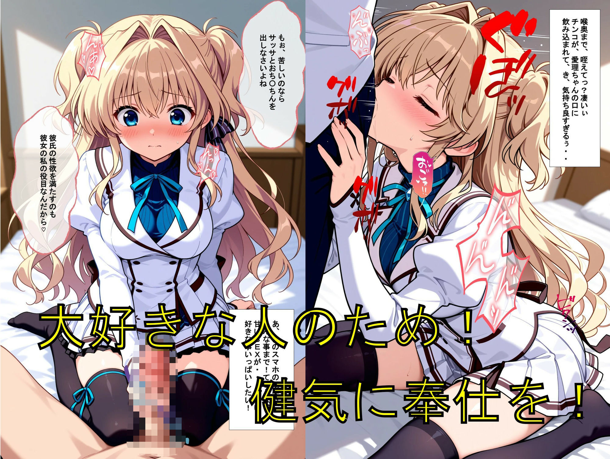 推しキャラ召喚した俺！ ツンデレ？いえいえデレデレ美少女を堪能する 〜瀬〇  愛理〜ver サンプル3ページ目