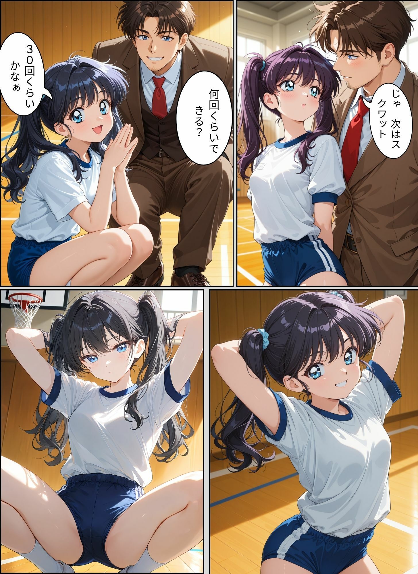 ときめきハーレム学園へようこそ4 サンプル8ページ目