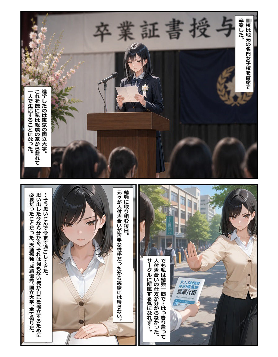 元男の美人女子大生、メス堕ち余裕でした。〜男のプライドをパパ活の快楽で溶かされて〜 サンプル6ページ目