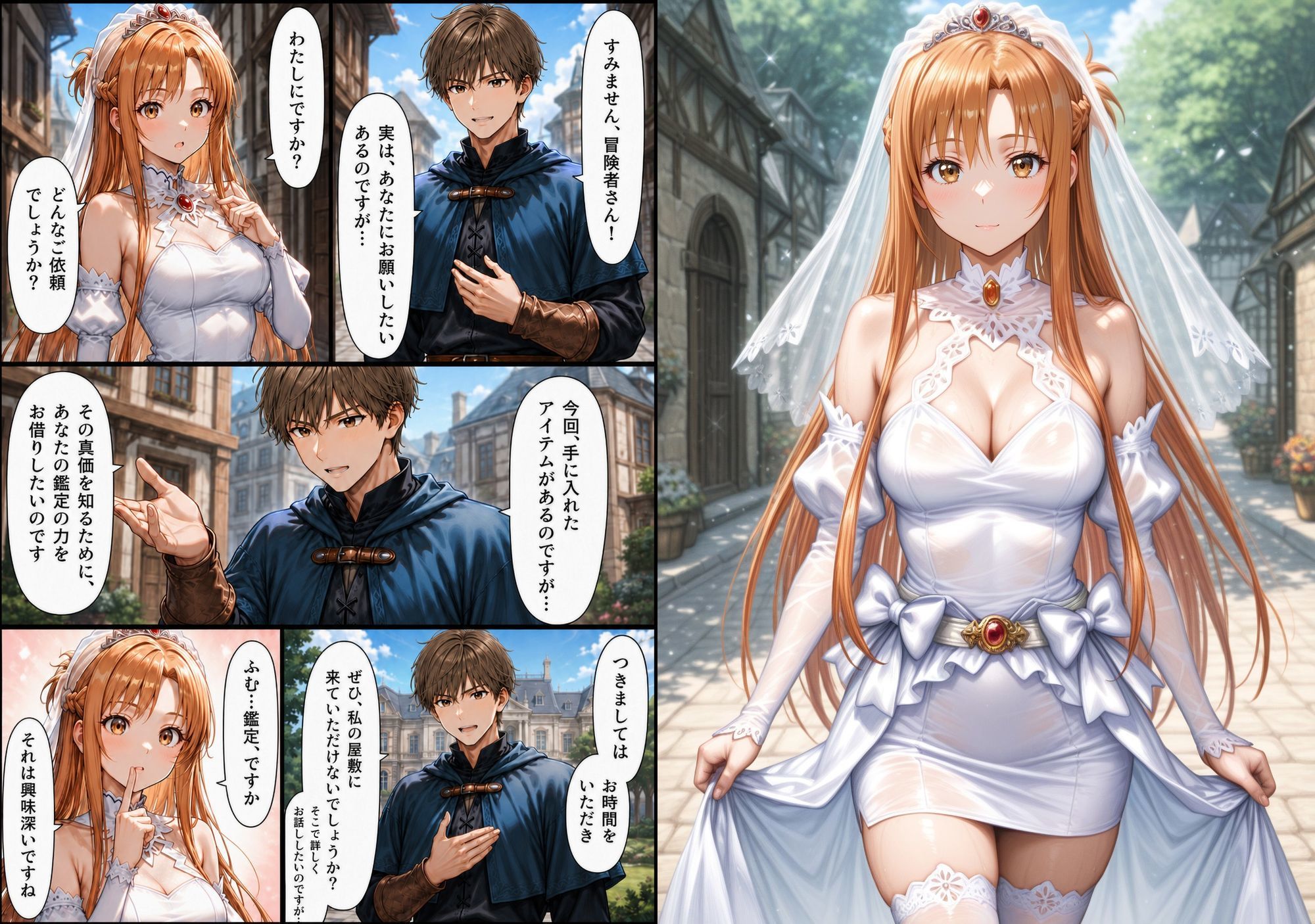 眷属調教ア〇ナ サンプル1ページ目