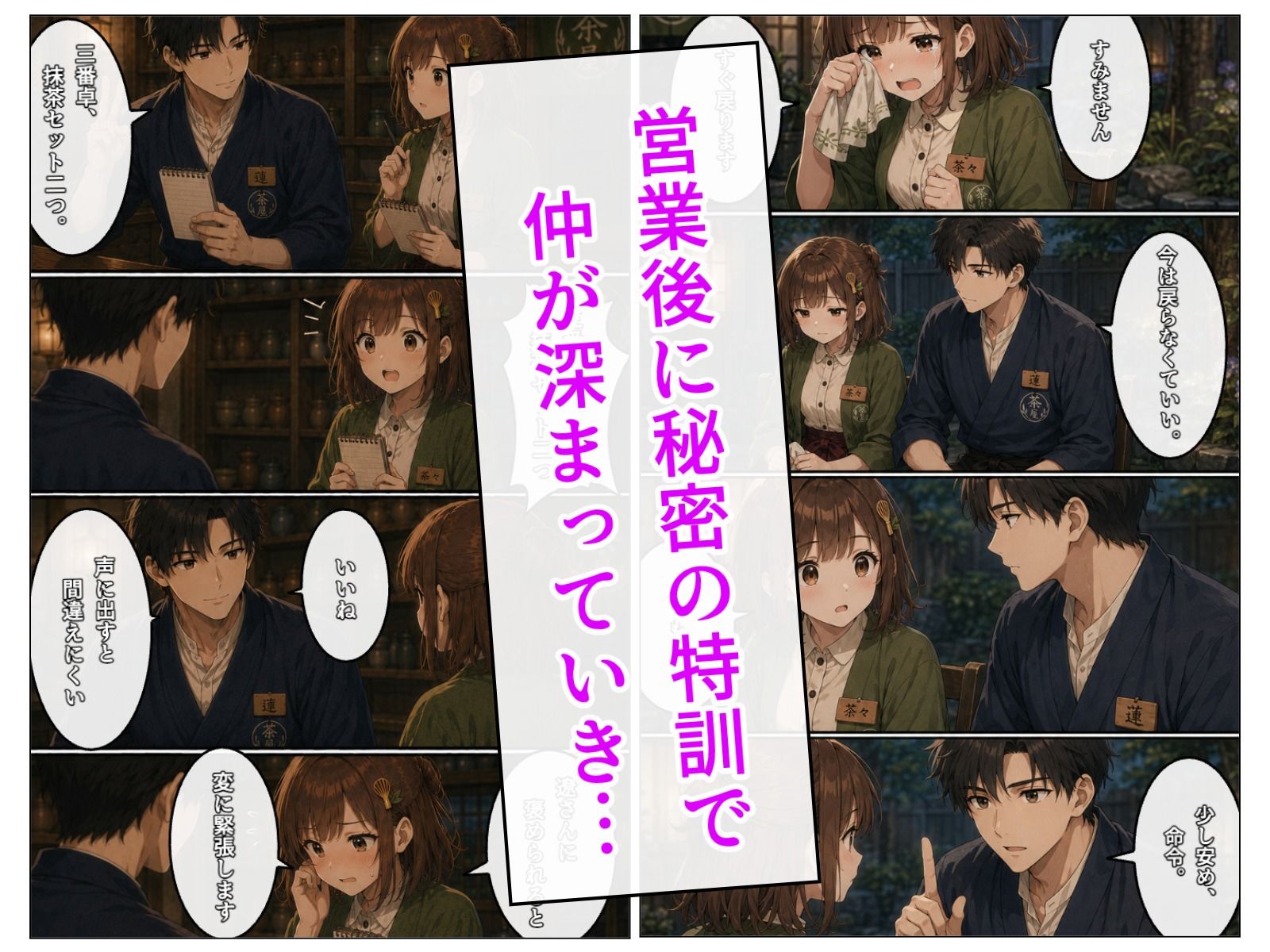 茶々原こまちの甘くない一日 サンプル3ページ目