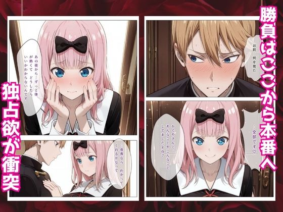 かぐや様はイカせたい2〜嫉妬まみれの3P頭脳戦〜本編フルカラー サンプル3ページ目